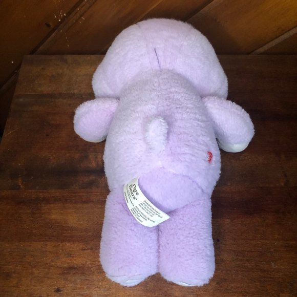 Care Bears Share Bear Anniversary Purple Milkshake Plush 13" Carlton Cards - Picture 6 of 10